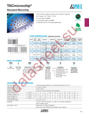 TACL105K010F datasheet  